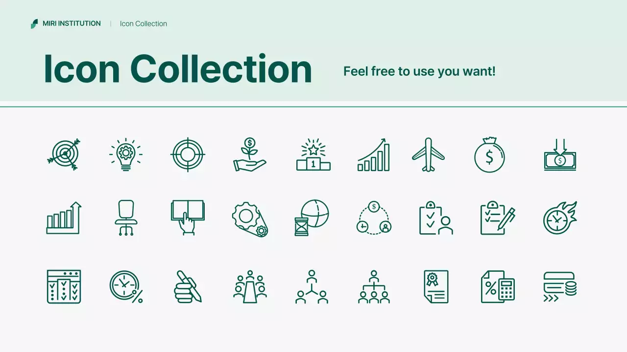 green modern business webinar guide