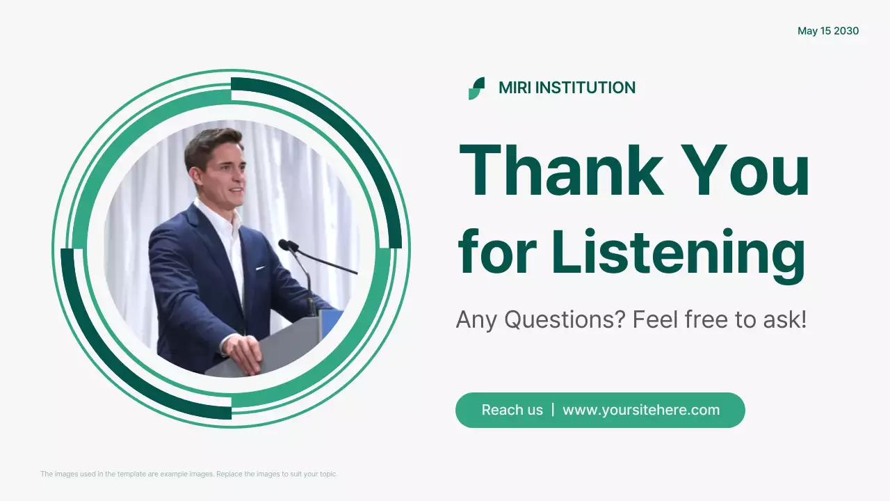 green modern business webinar guide