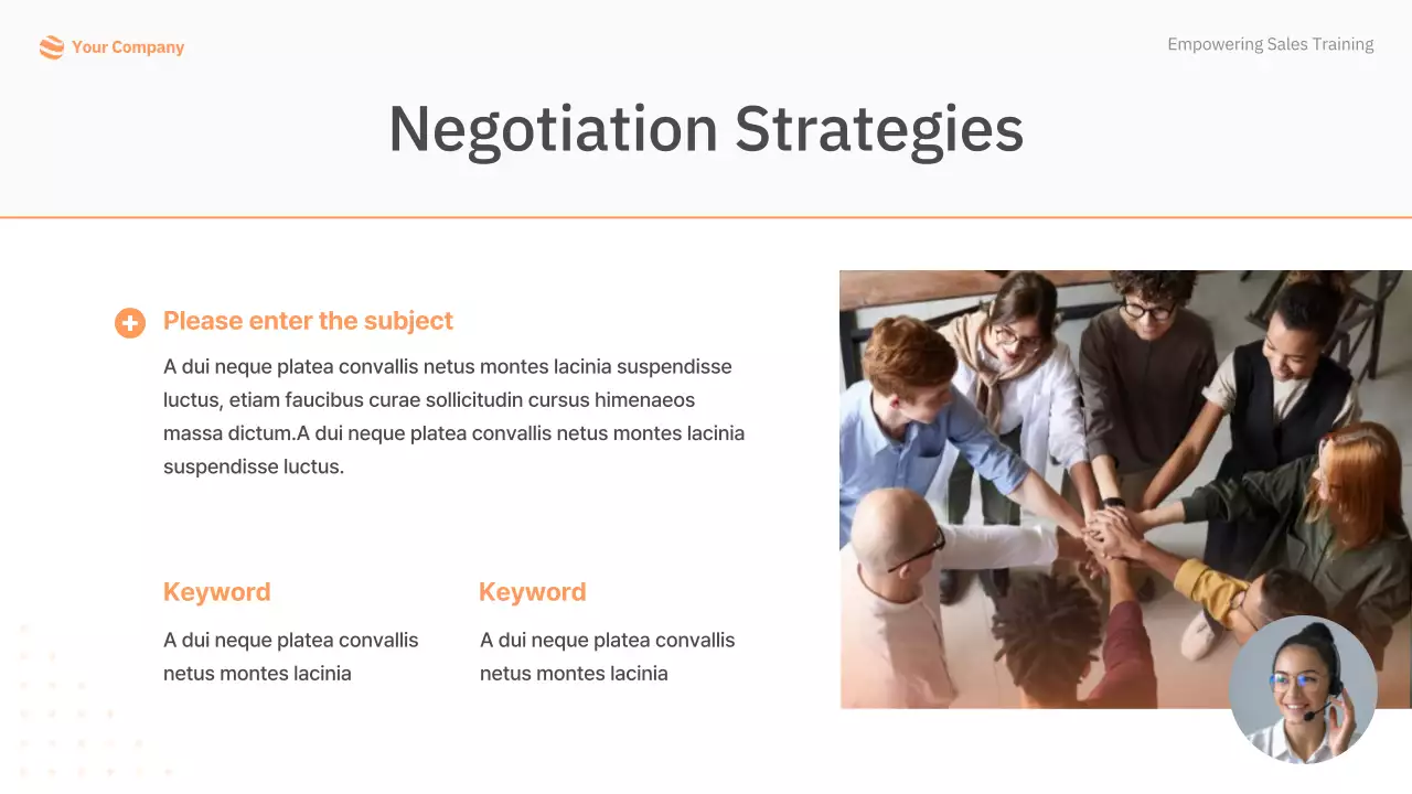 orange simple sales training manual