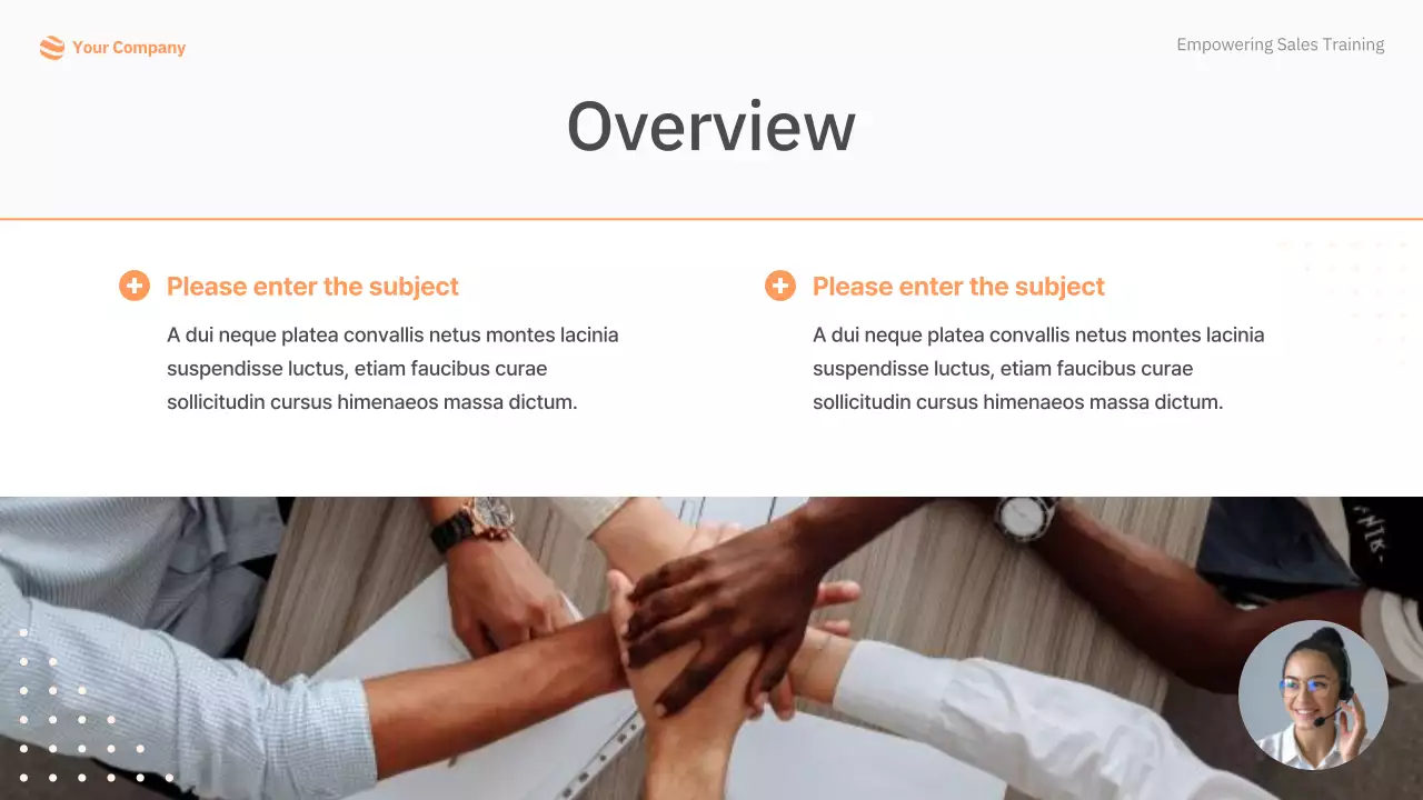 orange simple sales training manual