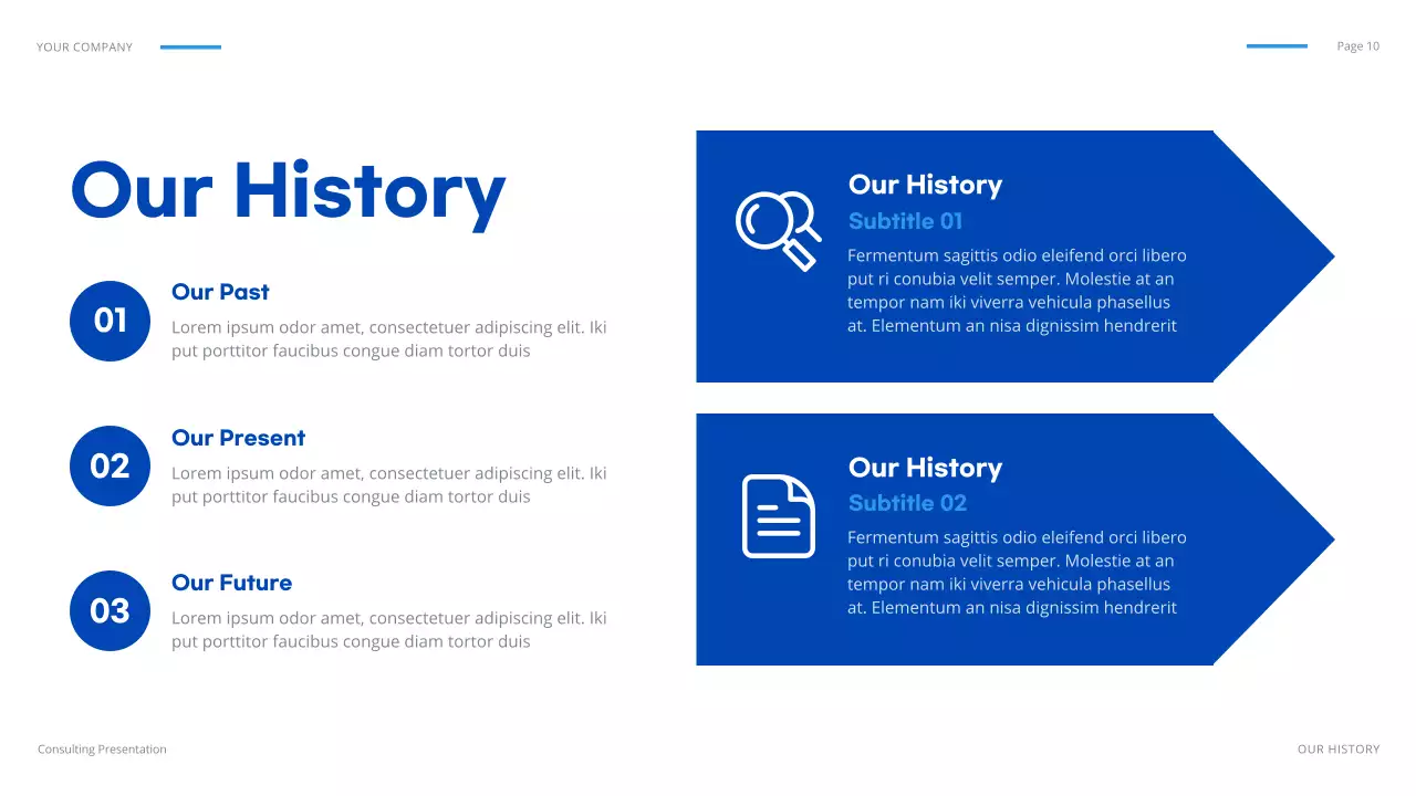 Blue Geometric IT Solution Presentation