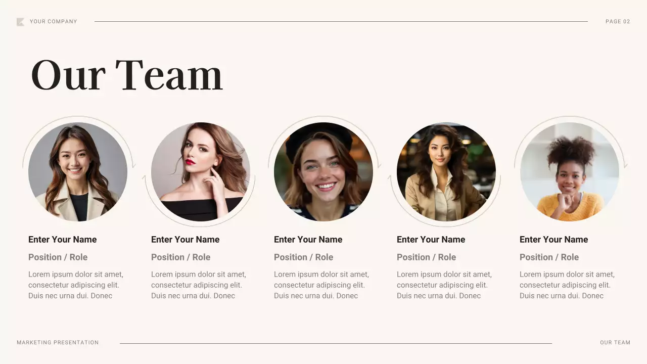 Black Professional Marketing Plan Presentation