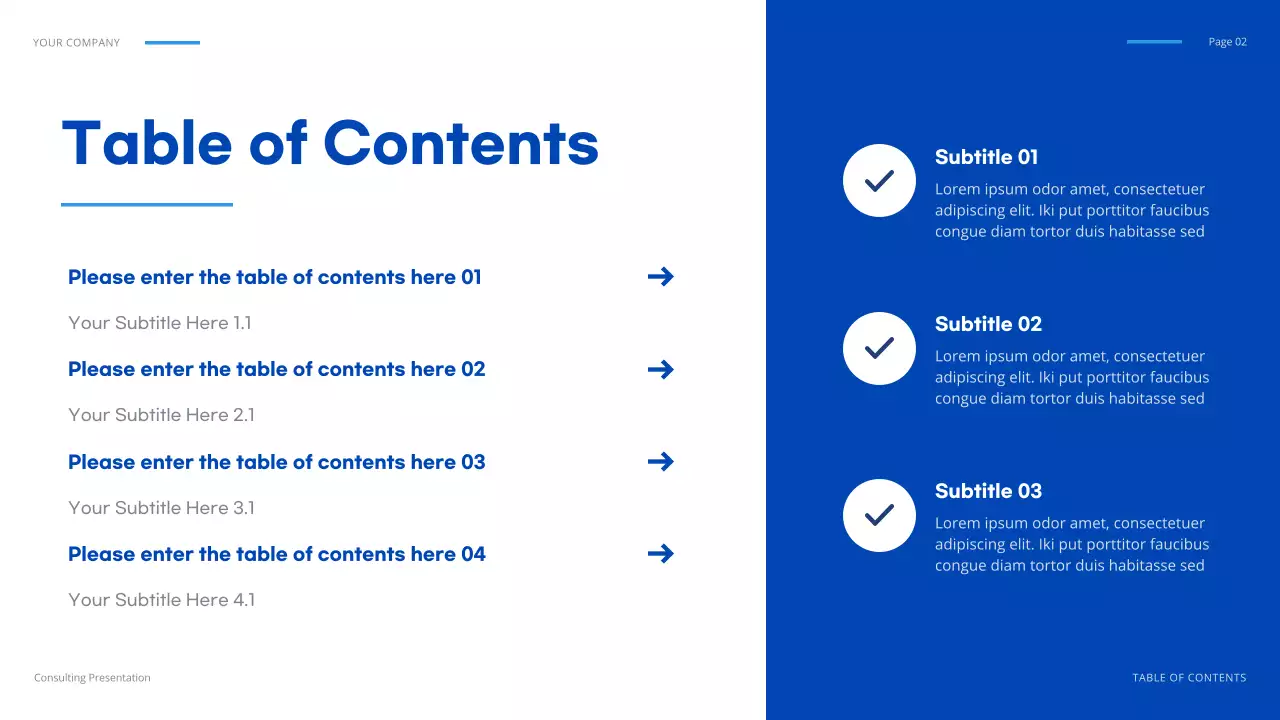Blue Geometric IT Solution Presentation