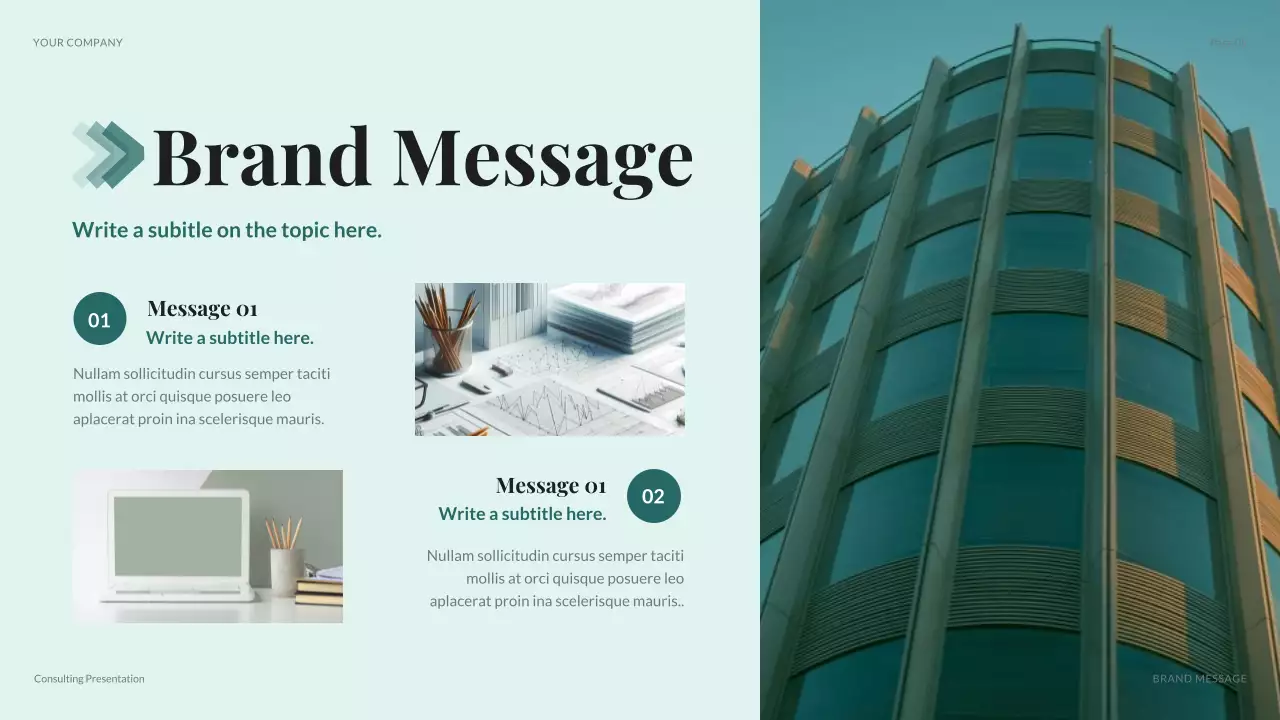 Teal Modern IT Solution Presentation