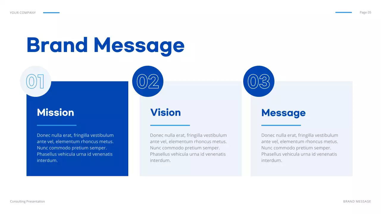 Blue Geometric IT Solution Presentation