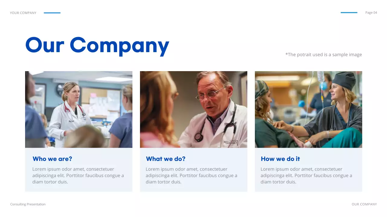 Blue Geometric IT Solution Presentation