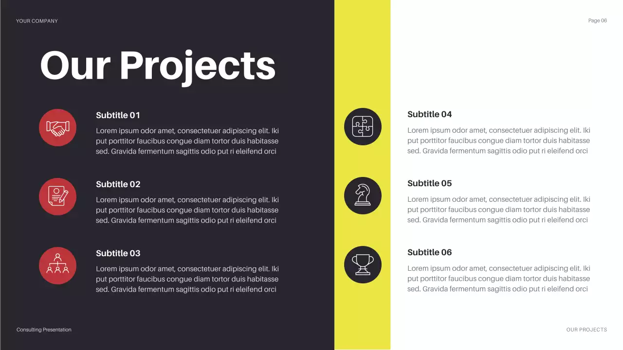 Yellow Modern IT Solution Presentation