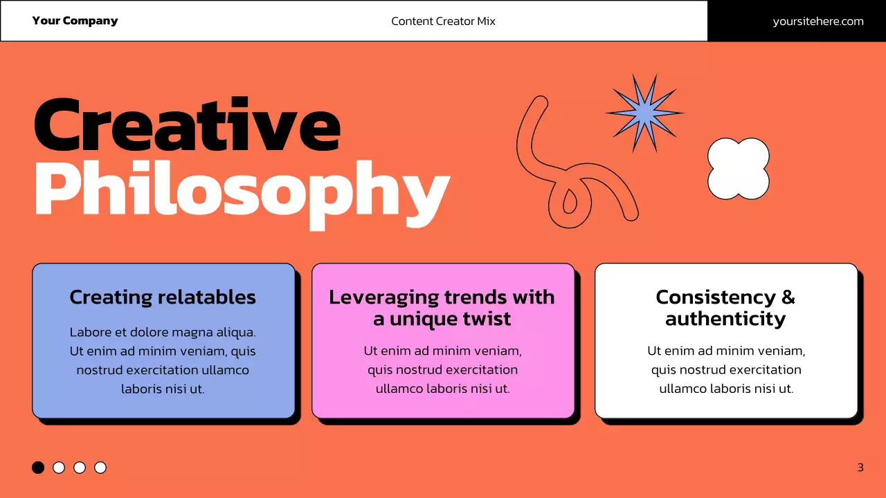 Blue Modern Creator Portfolio Presentation