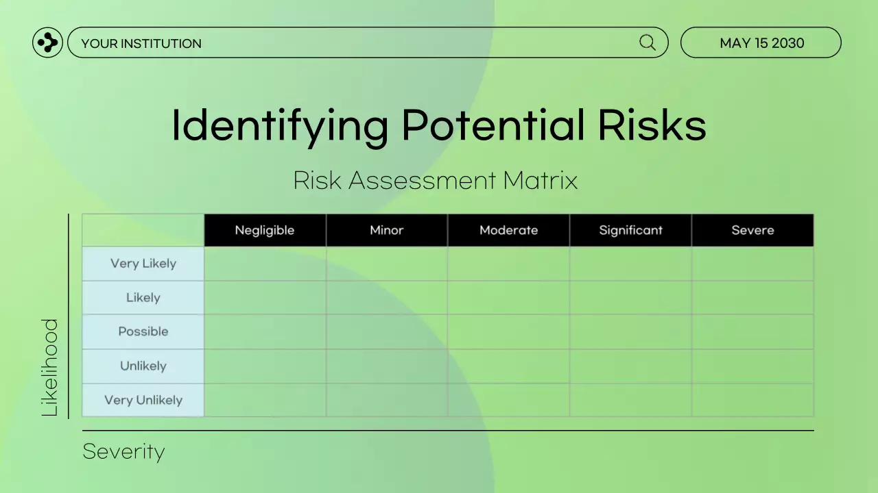 Green Minimal Leadership Presentation