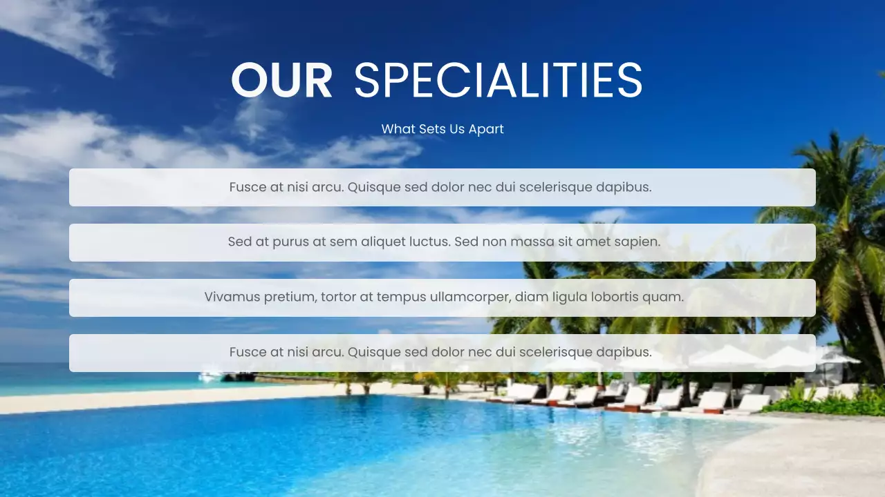 Blue Modern Travel Promotion Presentation