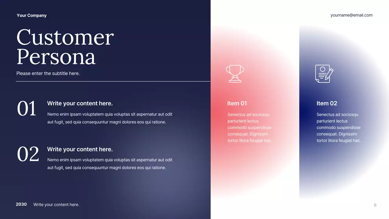 White Abstract Campaign Strategy Presentation