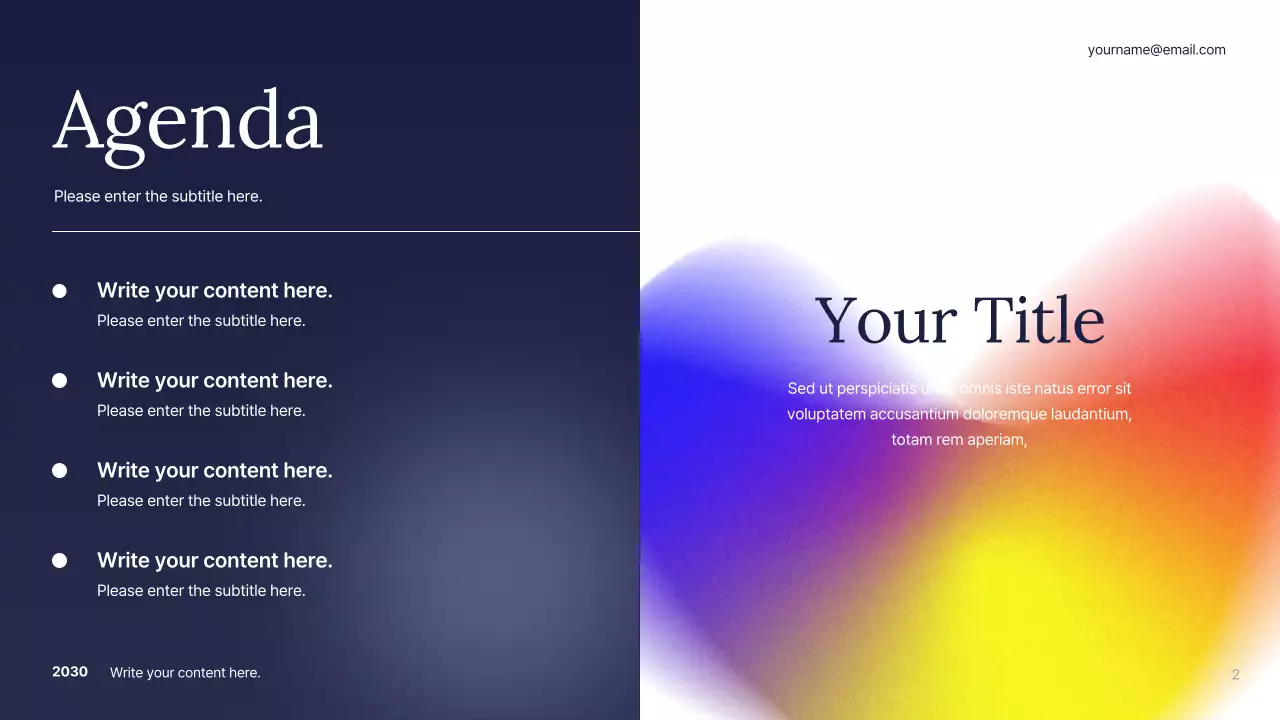 White Abstract Campaign Strategy Presentation