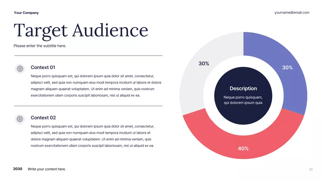 White Abstract Campaign Strategy Presentation