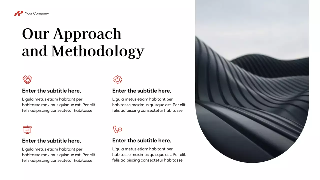 Red Modern Business Consulting Presentation