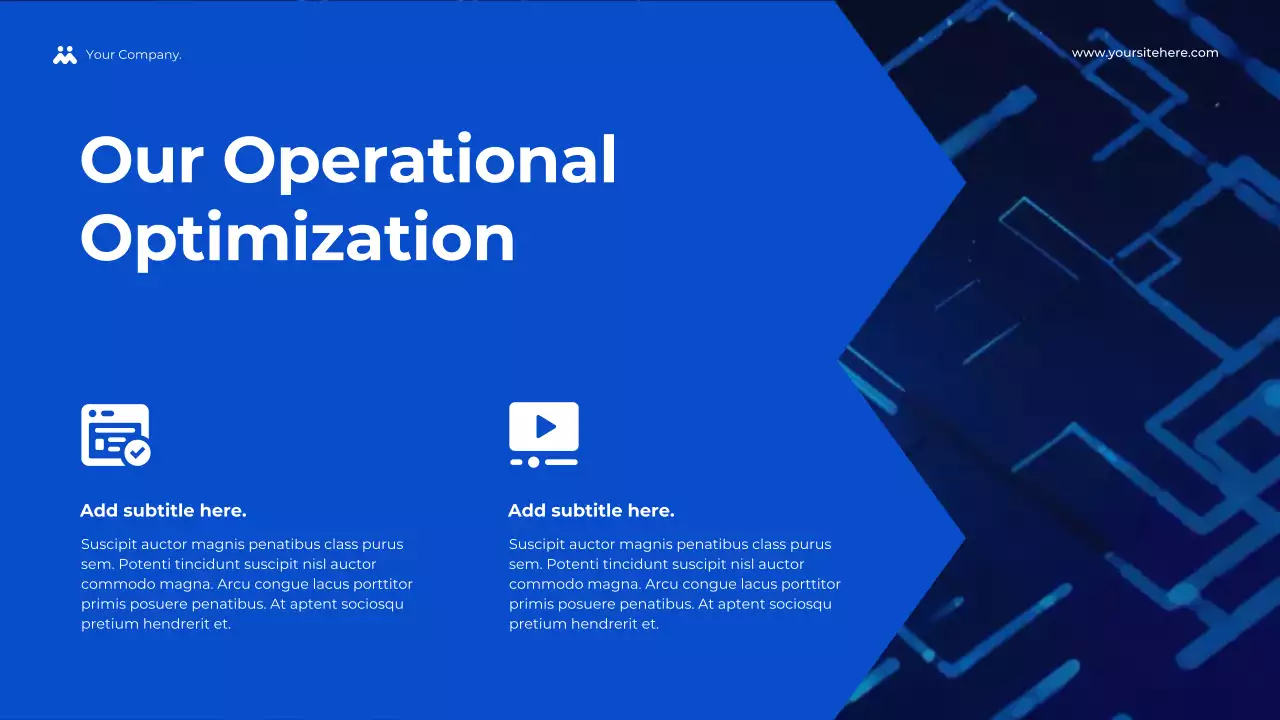 Blue Geometric Business Consulting Presentation