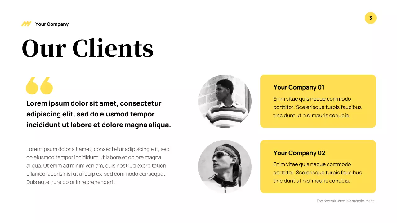 Yellow Modern Business Presentation