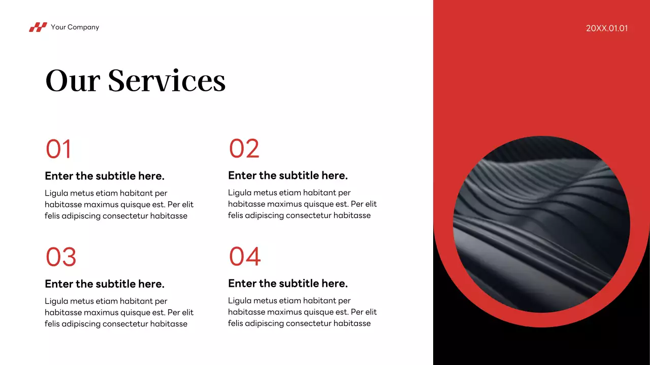 Red Modern Business Consulting Presentation