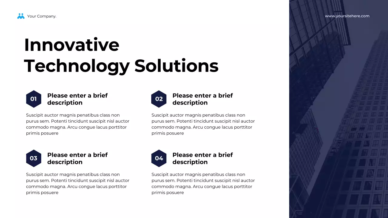 Blue Geometric Business Consulting Presentation