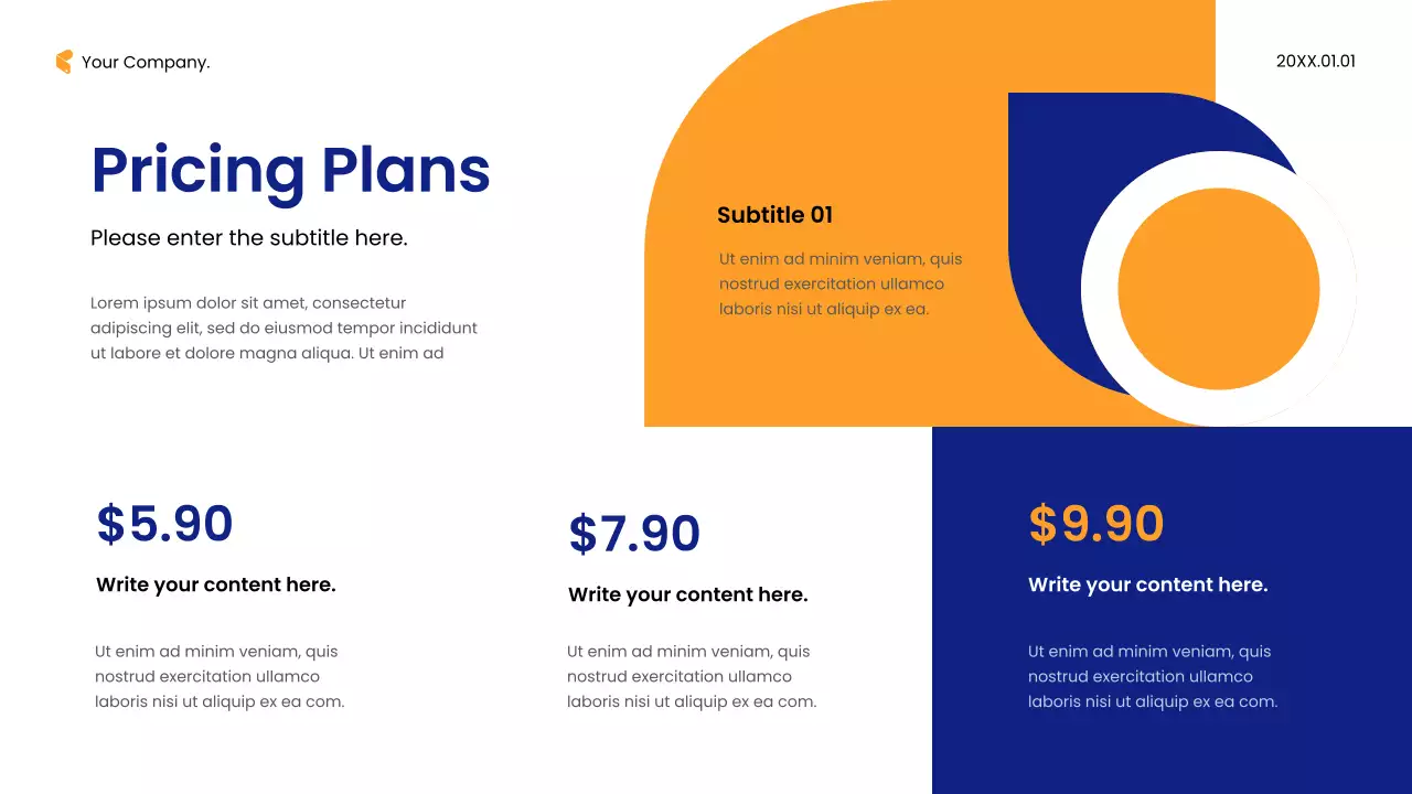 Blue Modern Consulting Presentation