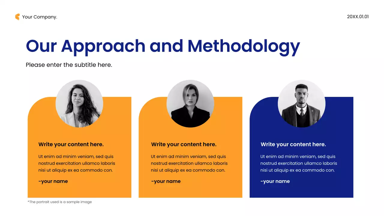 Blue Modern Consulting Presentation