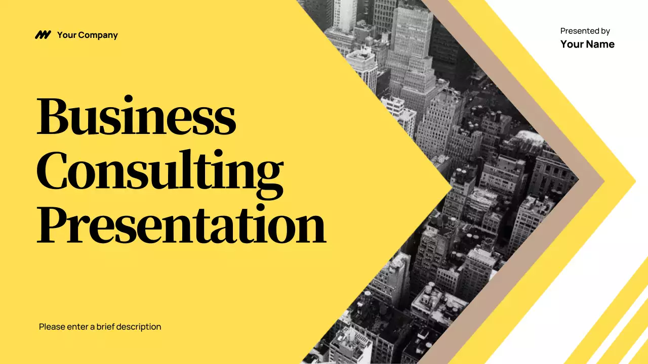 Yellow Modern Business Presentation