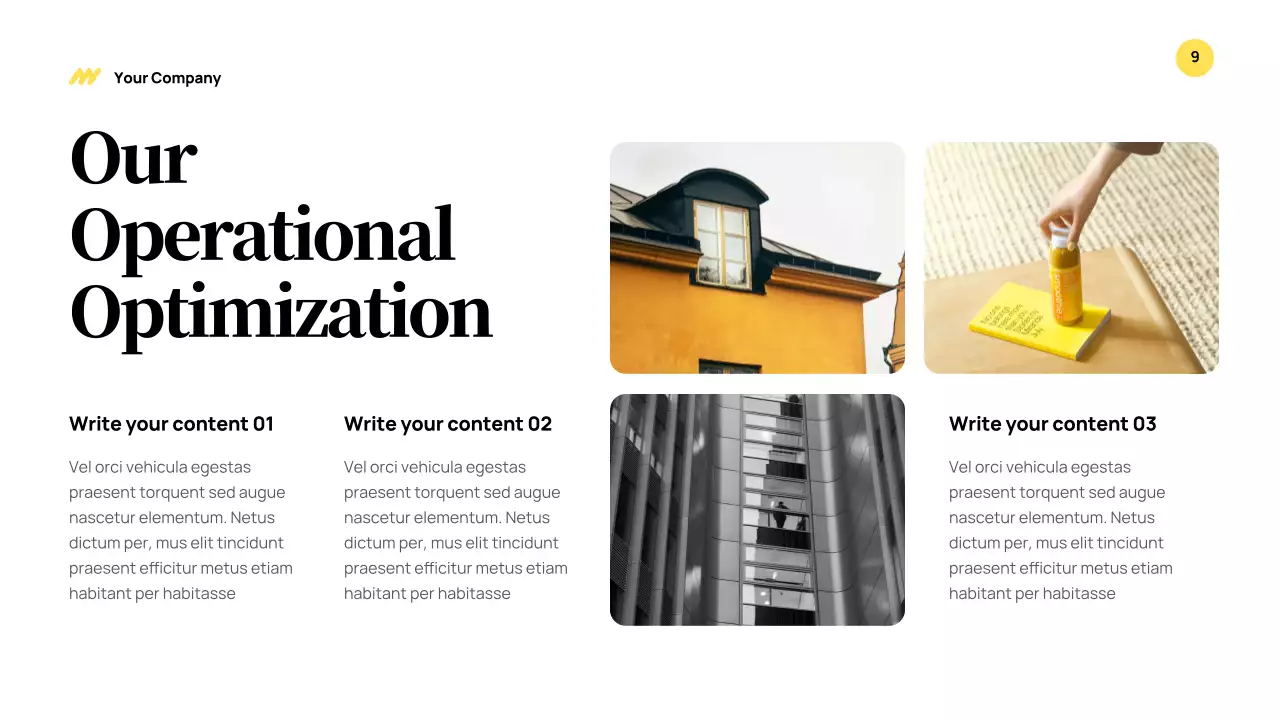 Yellow Modern Business Presentation