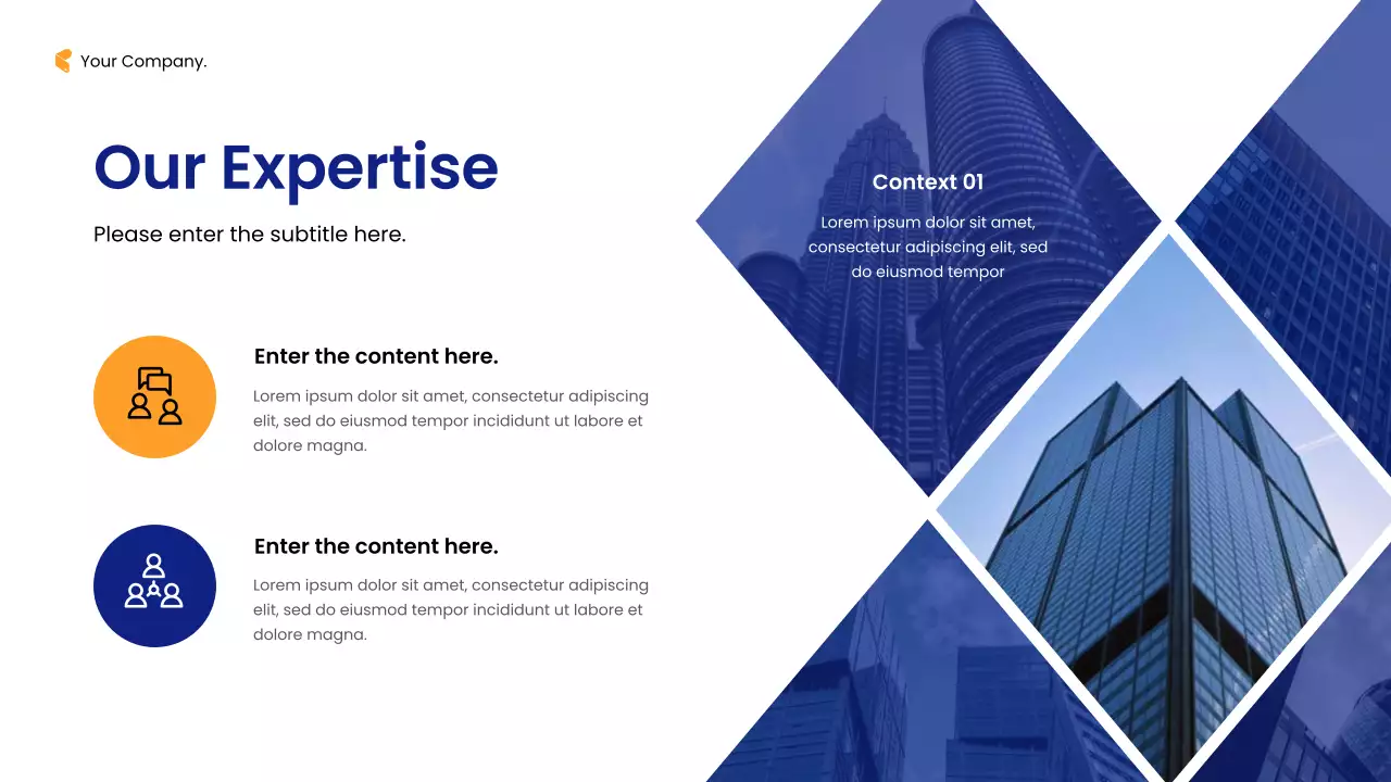 Blue Modern Consulting Presentation