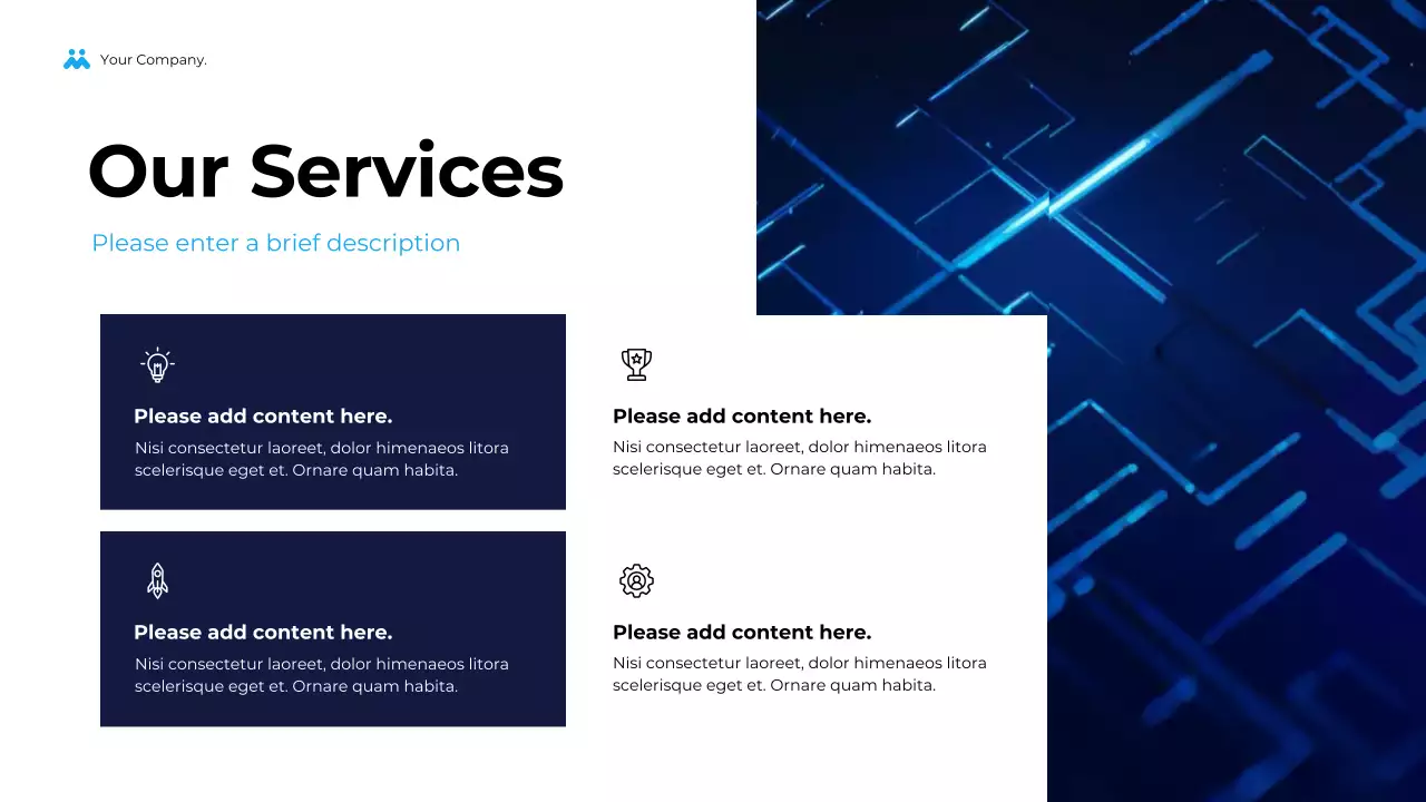 Blue Geometric Business Consulting Presentation