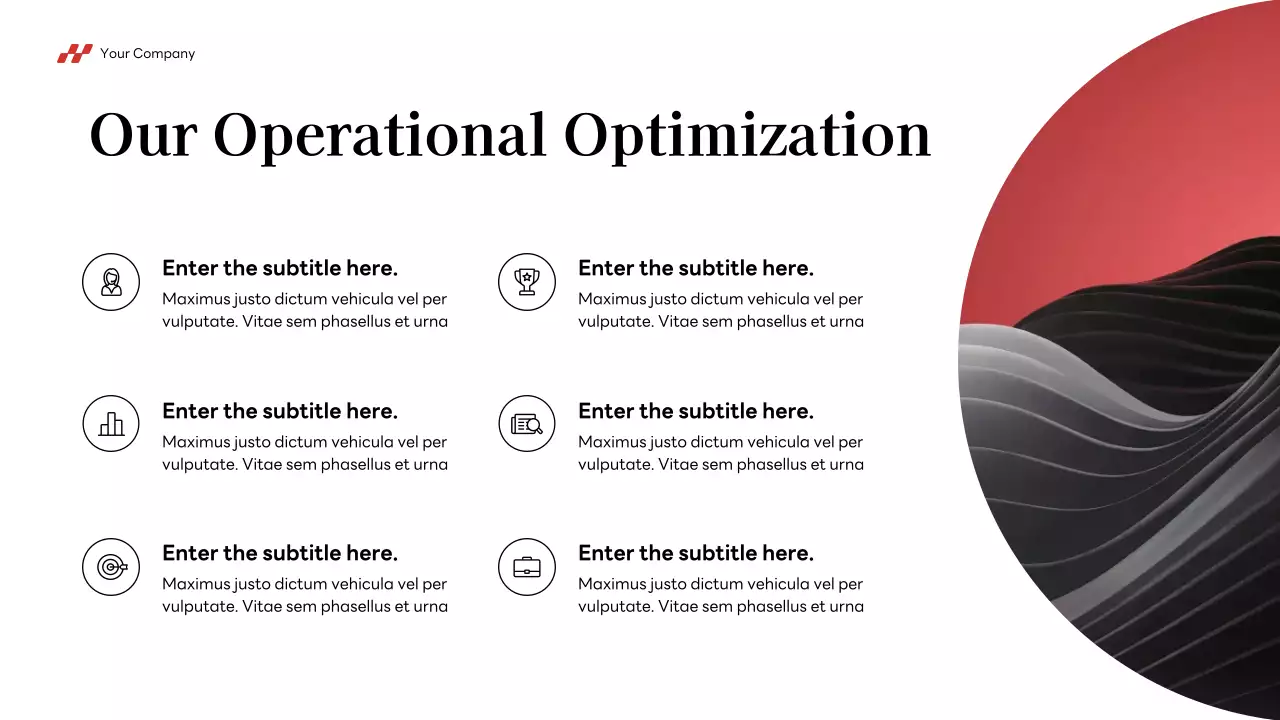 Red Modern Business Consulting Presentation