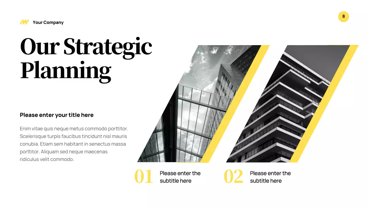 Yellow Modern Business Presentation