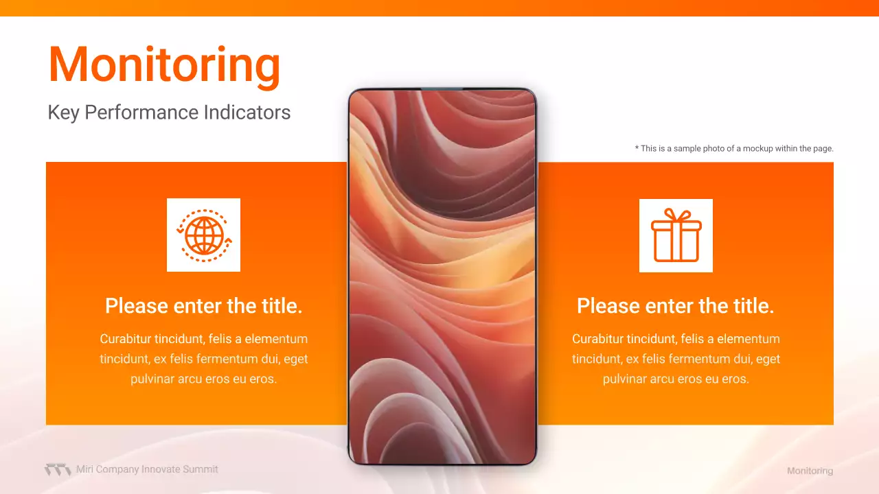 오렌지 모던 미팅 가이드 프레젠테이션