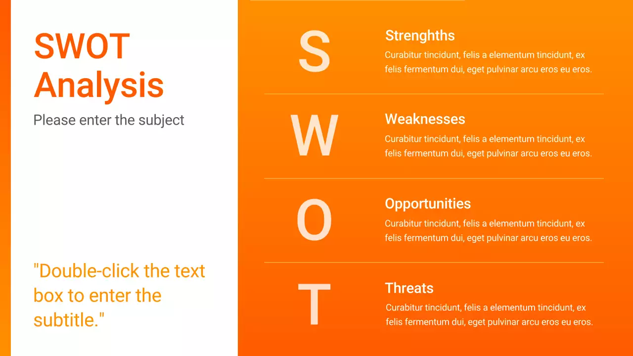 오렌지 모던 미팅 가이드 프레젠테이션