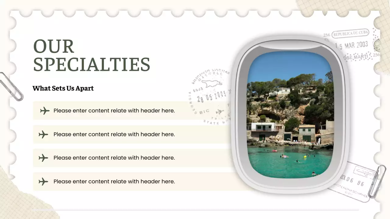 Green Rustic Travel Promotion Presentation