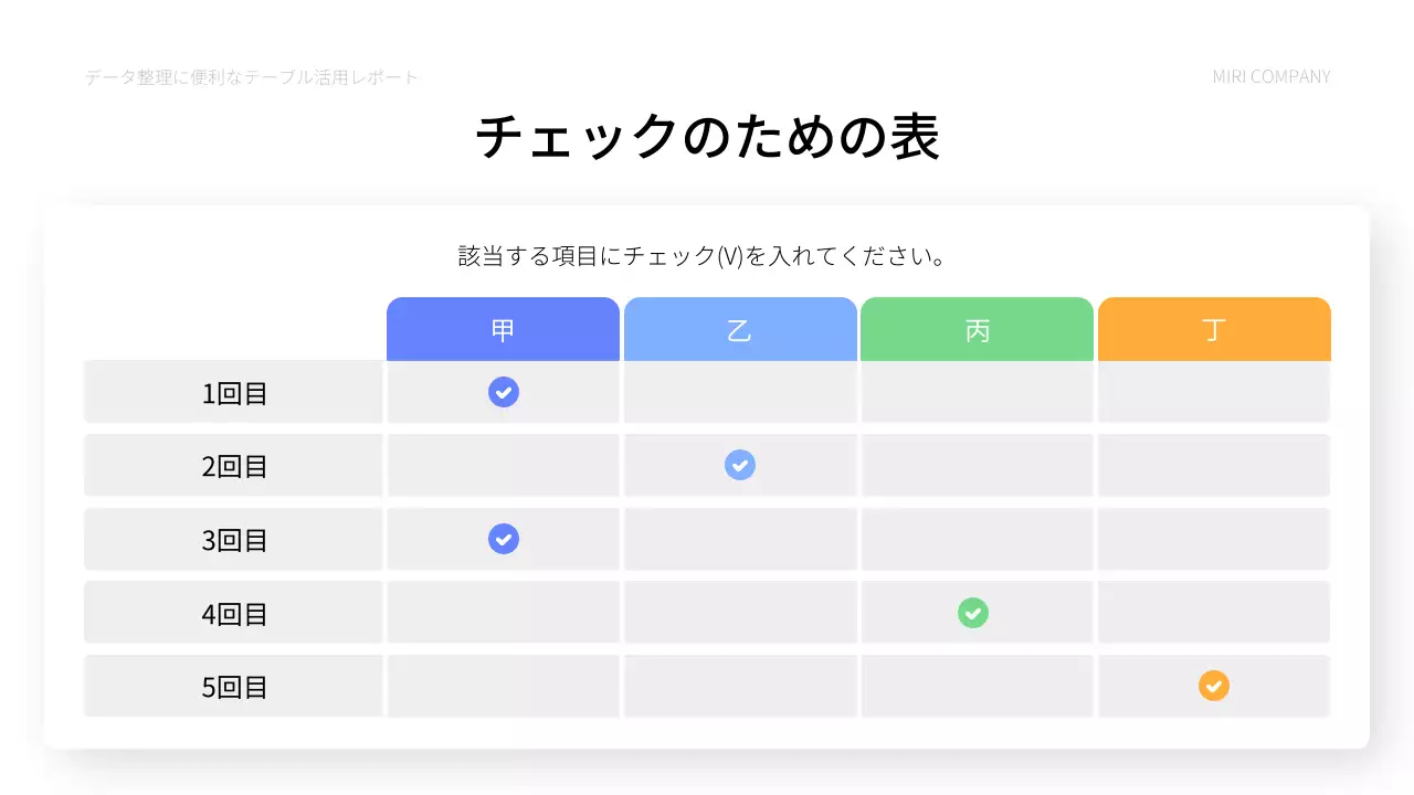 青 シンプル ビジネス 資料 プレゼンテーション