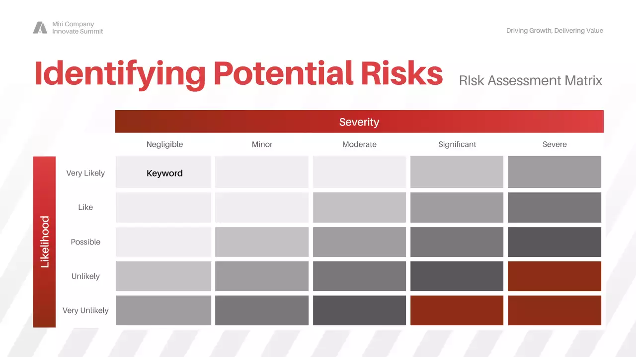 red professional business webinar announcement