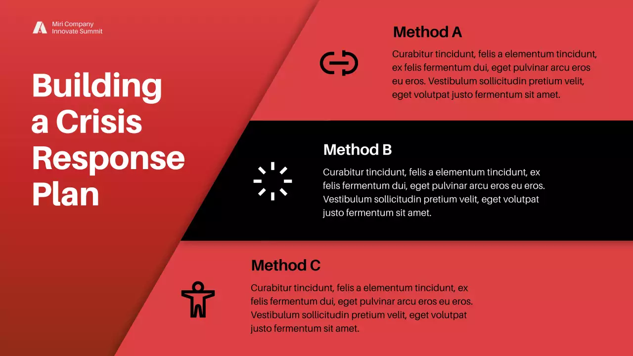 red professional business webinar announcement