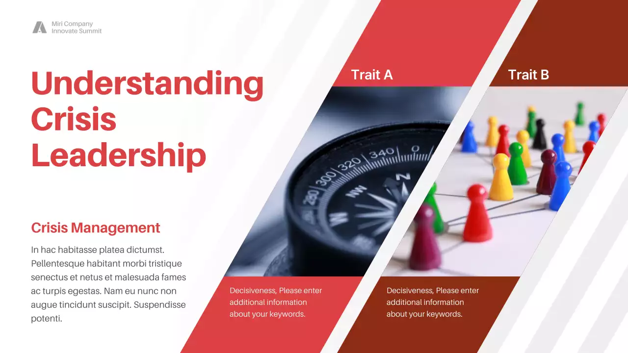 red professional business webinar announcement