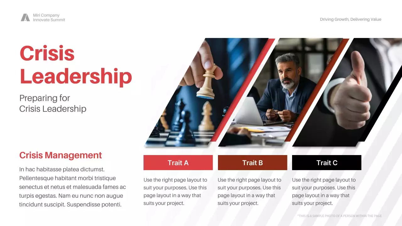 red professional business webinar announcement