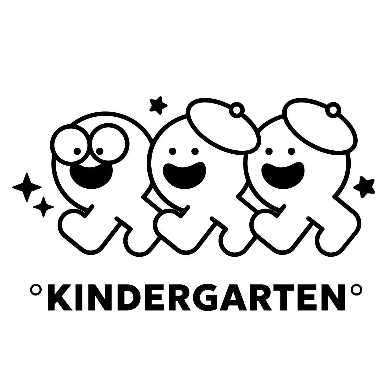 Logo pendidikan karakter yang lucu