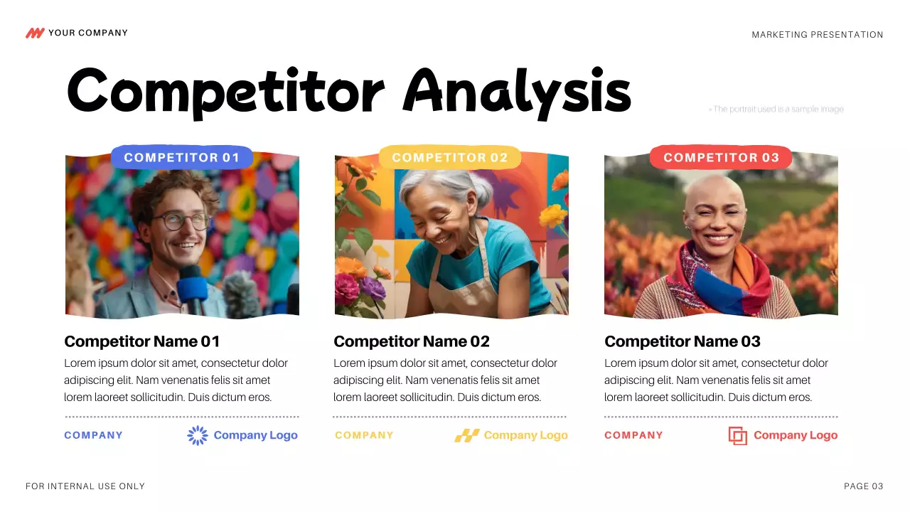 Colorful Modern Marketing Presentation