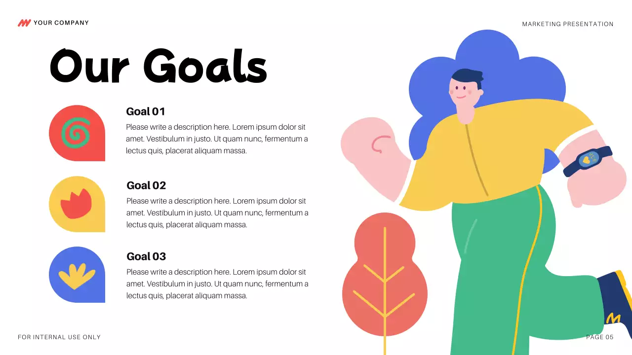 Colorful Modern Marketing Presentation