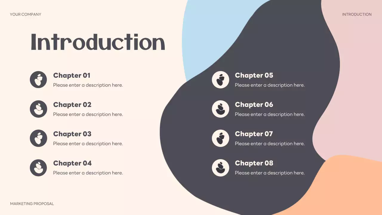 Beige Abstract Marketing Proposal Presentation