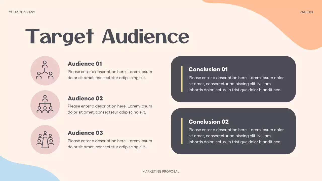 Beige Abstract Marketing Proposal Presentation