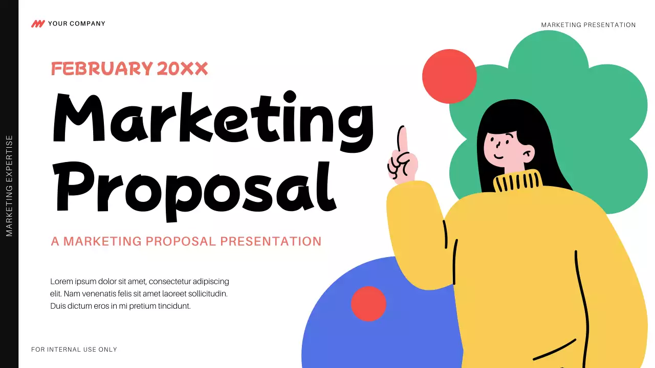 Colorful Modern Marketing Presentation