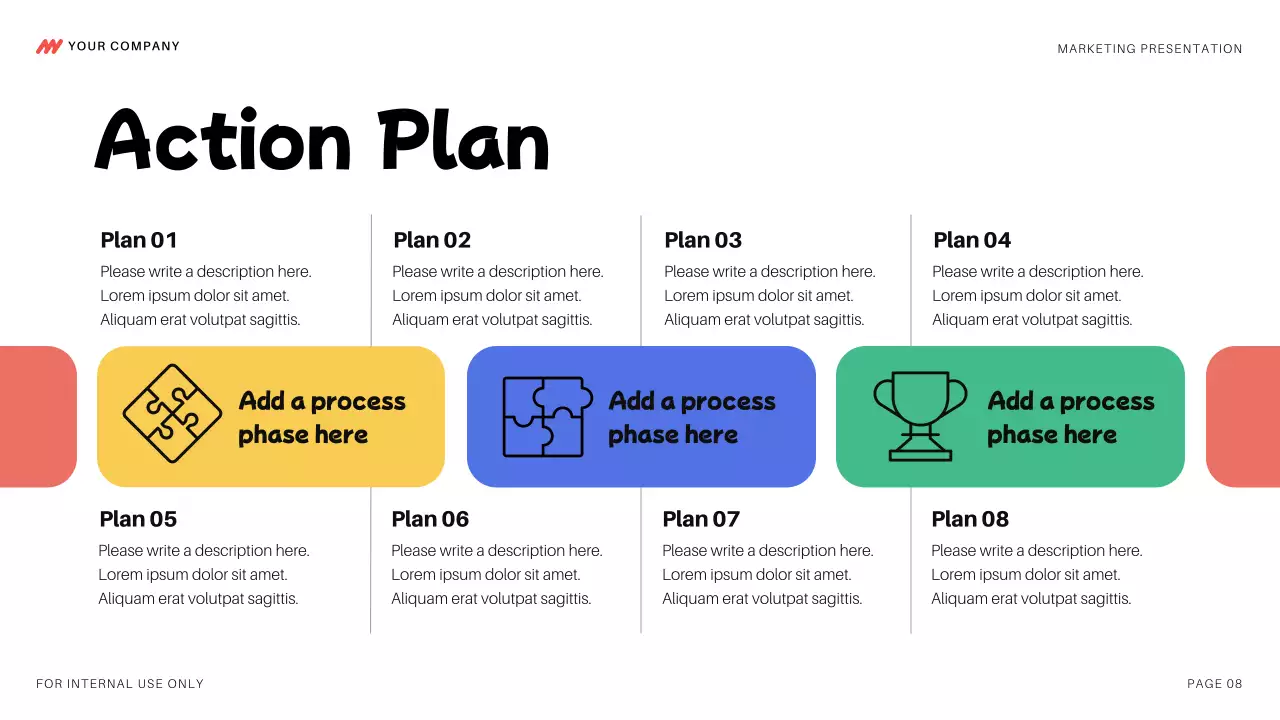 Colorful Modern Marketing Presentation