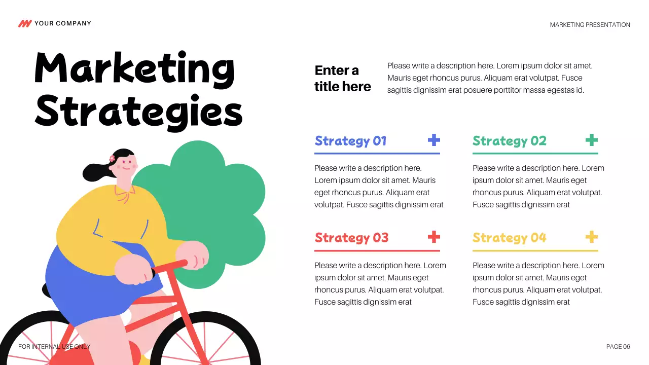 Colorful Modern Marketing Presentation