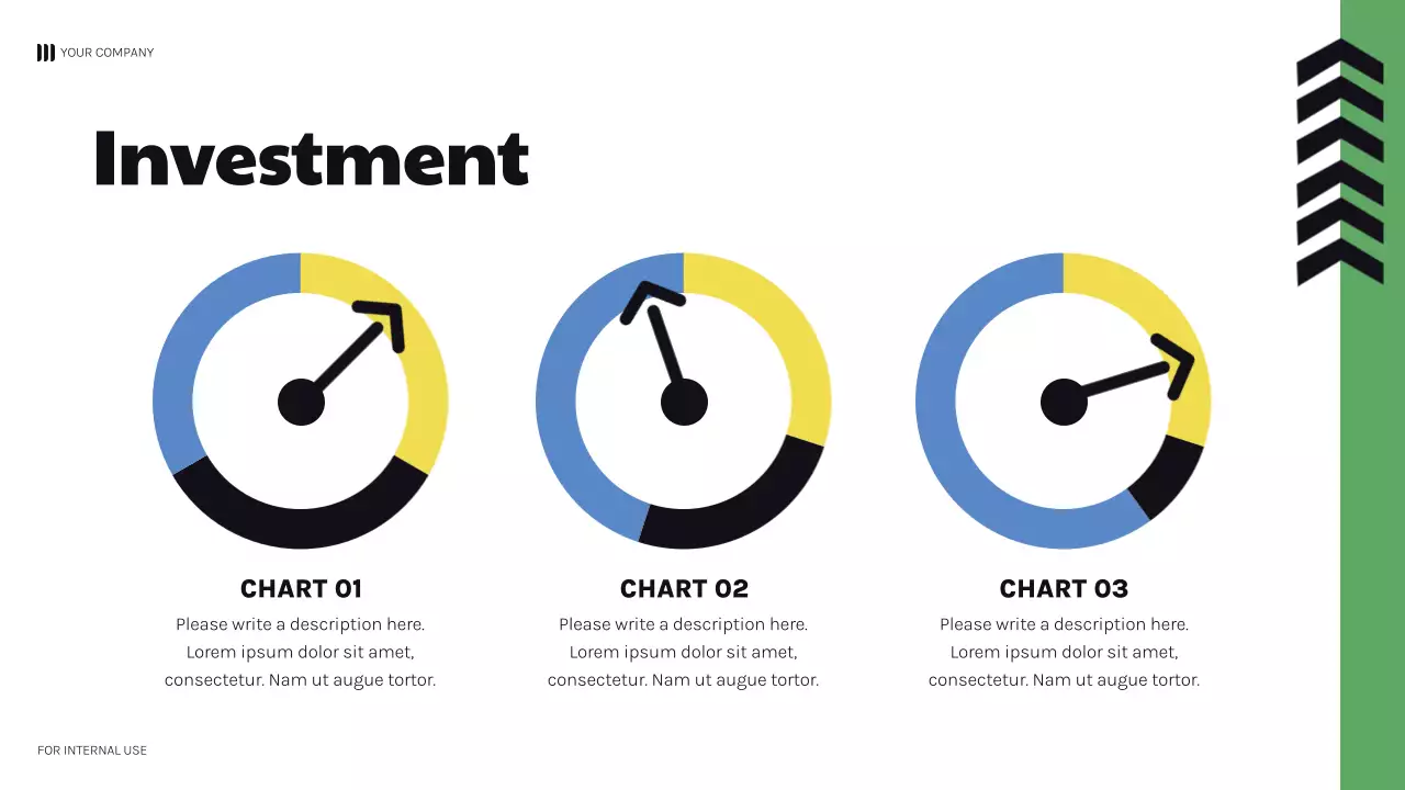 Black Bold Geometric Budget Review Presentation