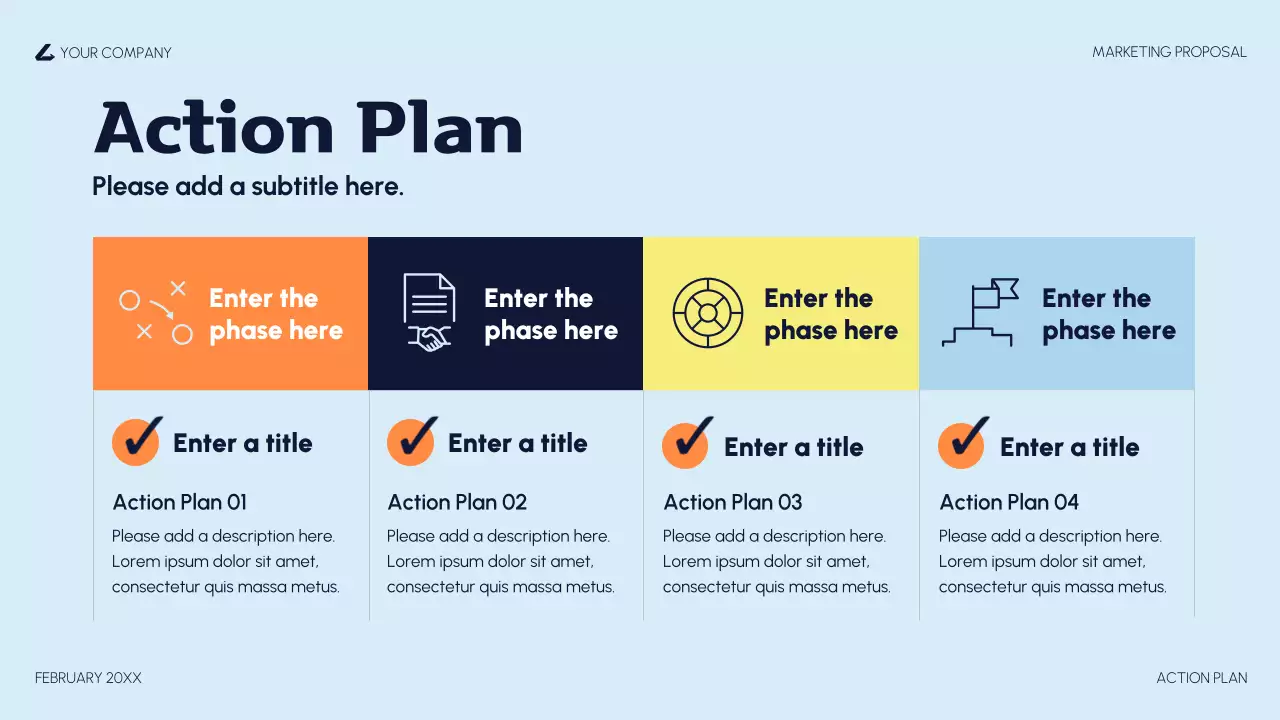 Orange Modern Marketing Proposal Presentation