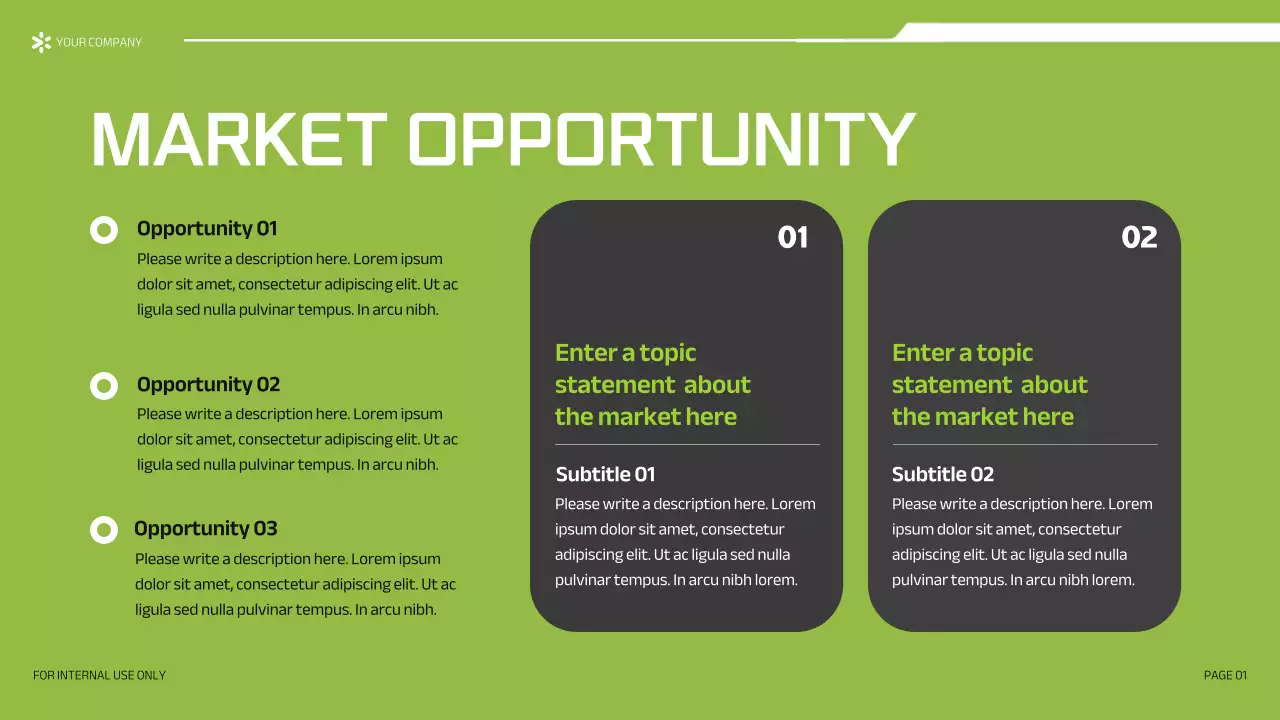 Green Bold Marketing Proposal Presentation