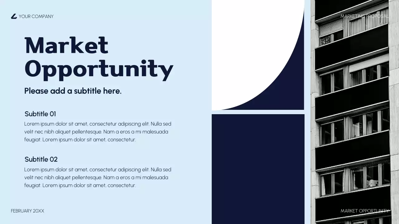 Orange Modern Marketing Proposal Presentation